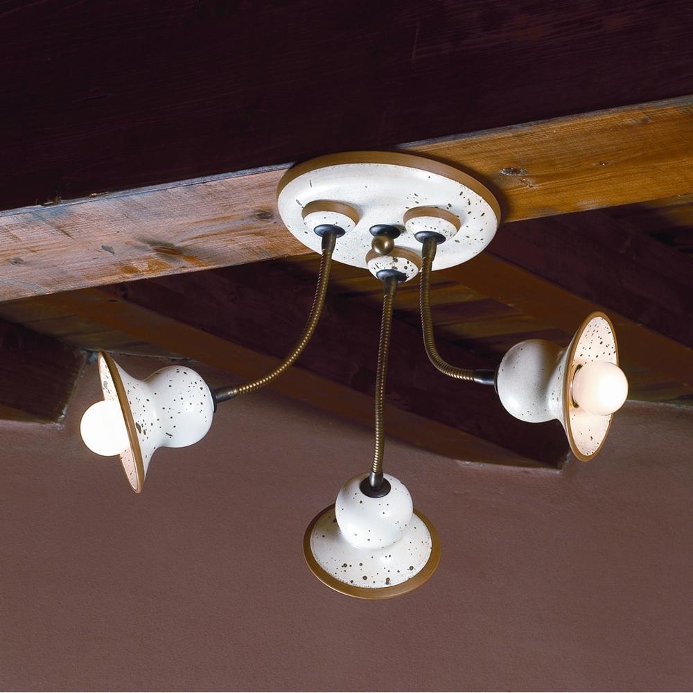 imas bronz flexibilna stropna lampa rucne hande made malovana keramika nizka svetla vyska mediteransky toscana modra biela rustikalna tram.jpg
